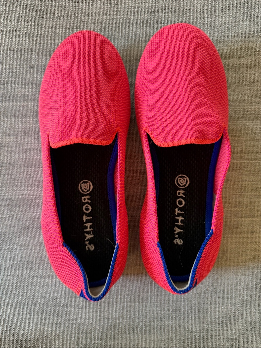 Hot Pink Slip-On Kid’s Rothy’s Loafers